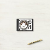 デニスターンテーブル ポストイット (デスク上)