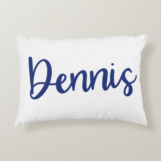 デニス訛りの枕 アクセントクッション (正面)