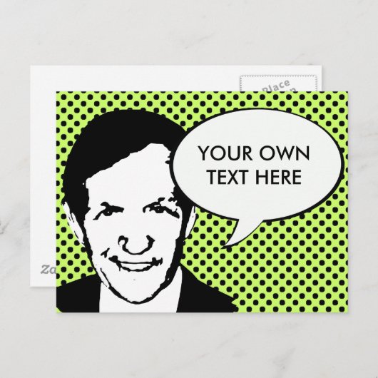 デニス・クシニッヒ ポストカード (正面/裏面)