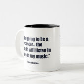 デニス ツートーンマグカップ (正面左)