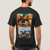 デニス・トンプソンTシャツ(Basic Dark T Shirt) Tシャツ (裏面)
