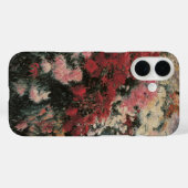デニス・バンカー・ミラーによるキクの花の絵画, ファインアート Case-Mate iPhoneケース (裏面 (横))