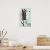 デニス・パピン1679で発明された圧力釜 ポスター (キッチン)