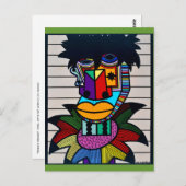 『デニス・ブラウン』ルチェル・アレクサンダー ポストカード (正面/裏面)