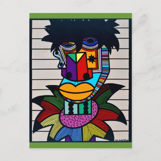 『デニス・ブラウン』ルチェル・アレクサンダー ポストカード (正面)