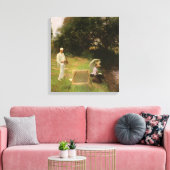 デニス・ミラー絵画・バンカーのCalcot by Sargent キャンバスプリント (インサイチュ (リビング))