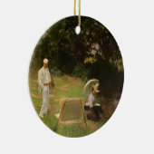 デニス・ミラー絵画・バンカーのCalcot by Sargent セラミックオーナメント (右)