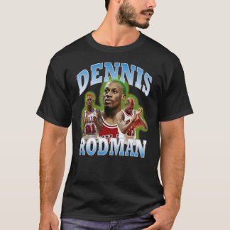デニス・ロドマンヴィンテージクラシックブートレグTシャツ Tシャツ