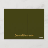 デニス・ワイン ポストカード (裏面)