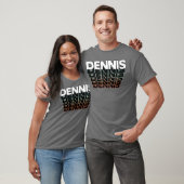 デニス 楽しい レトロ ヴィンテージ 日没 デニス 80年代 90年代 男の子 Tシャツ (ユニセックス)