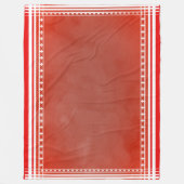 デニッインスパイアクレッド フリースブランケット (正面)