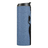 デニパーソナライズされたム女性のカーボーイ熱タンブラー タンブラー (回転左)