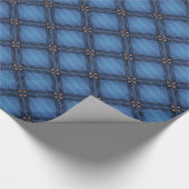 デニフェイクムテクスチャ ラッピングペーパー (角)