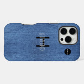 デニフェイクムデザイン携帯電話ケースHAMbWG iPhoneケース (裏面横)