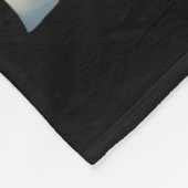 デニムおよびダイヤモンドアフリカメラニンスワッグ女性のカーボーイW フリースブランケット (角)