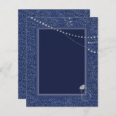 デニムおよびダイヤモンド紙シート (正面/裏面)