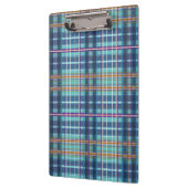 デニムが青の数々の正方形でチェック クリップボード (左)