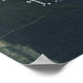 デニムで成功したゴールを持つクロスカントリー選手 ポスター (角)