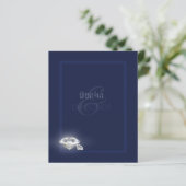 デニムとダイヤモンド固定紙。 (スタンド正面)