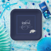 デニムとダイヤモンド紙プレート ペーパープレート (パーティー)