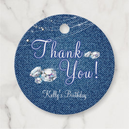 デニムとダイヤモンド フェイバータグ