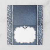 デニムとダイヤモンド プレイスカード (外部開封)