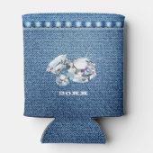 デニムとダイヤモンド 缶クーラー (裏面)