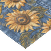 デニムにヒマフェイクワリ テーブルクロス (アングル)