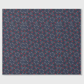 デニムに星 ラッピングペーパー (フラット)