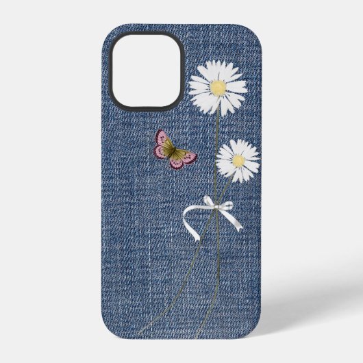 デニムのデイジー Case-Mate iPhoneケース iPhone 12 Proケース (裏面)