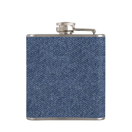 デニムの一見 フラスク (裏面)