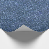 デニムの青 ラッピングペーパー (角)