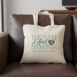 デニムアンドダイアモンズウェスタンバチェロレッテデザイン トートバッグ