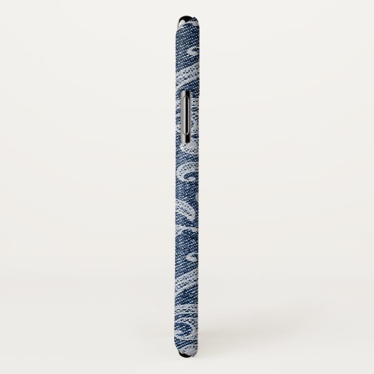 デニムアンドレースシックGlam電話ケース Case-Mate iPhoneケース (裏面/右)