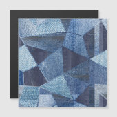 デニムアーバン動揺してクストライプの:パッチワーク。 (正面/裏面)