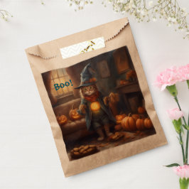 デニムウィッチキャットのハロウィントリート フェイバーバッグ
