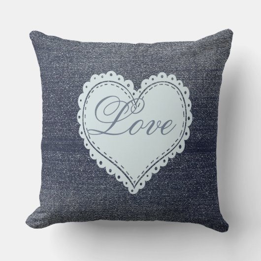 デニムクールルック クッション (正面)