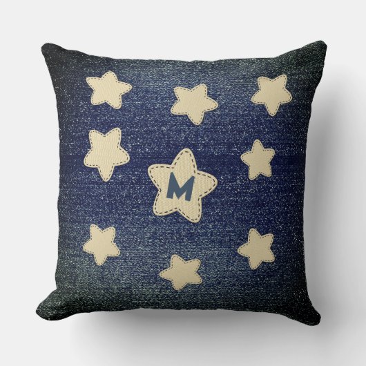 デニムクールルック クッション (正面)