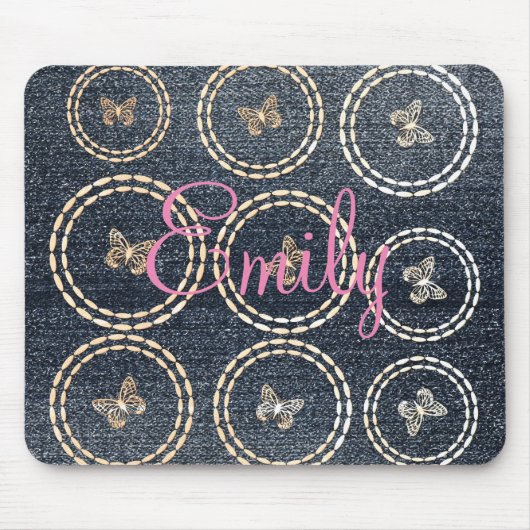 デニムクールルック マウスパッド (正面)