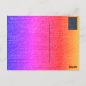 デニムシリーズ10デニムポストカード ポストカード (裏面)