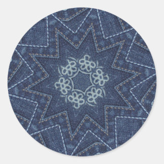 デニムシール ラウンドシール