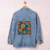 デニムジャケットフローラフォークスタイル デニムジャケット (ハンガー)