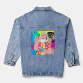 デニムジャケット (裏面)