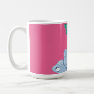 デニムジャケット コーヒーマグカップ