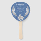 デニムジャンポケット&レース ハンドファン (正面)