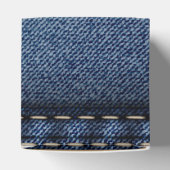 デニムジーンズのテクスチャ フェイバーボックス (上部)