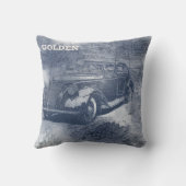 デニムスチームパンク クッション (裏面)