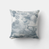 デニムスチームパンク クッション (正面)