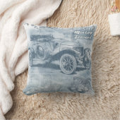 デニムスチームパンク クッション (ブランケット)