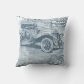 デニムスチームパンク クッション (裏面)